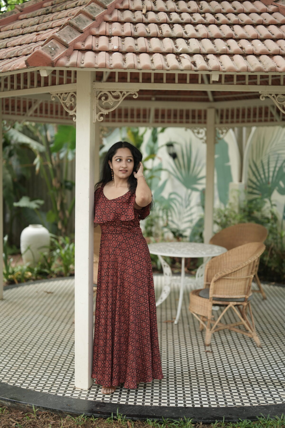Effortless Elegance: Modal Draped Dress