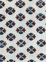 Traditional Ajrakh print fabric
